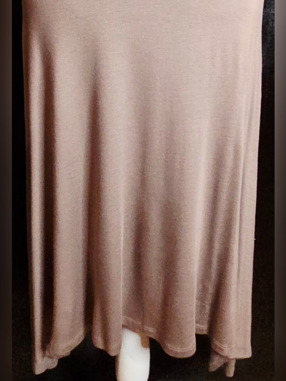 NWT Design History Nutmeg Foldover Sharkbite Maxi Skirt L - Picture 3 of 11